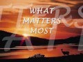 What matters most  kenny rankin lyrics