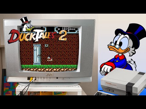 Видео: DuckTales 2 - помогаем Скруджу стать самым богатым на NES mini!