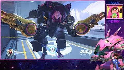 Terrifying dva emote glitch!