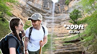 Hiking Hemmed-In Hollow | Tallest Waterfall between the Rockies and Appalachian Mountains
