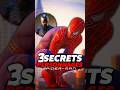 3 personnages secrets dans spiderman   shorts