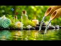 Soothing Spa Piano Music 🌿 Relaxing Sleep Music &amp; Nature Sounds, Bamboo Water Fountain, Calm Music
