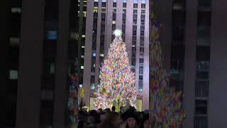 The NYC Christmas Tree at Rockefeller Center 12/09/2023