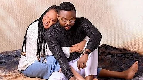 TOYIN ABRAHAM AND HUSBAND KOLA AJYEMI ALL LOVED UP - SO SWEET