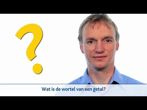 Video: Wat beteken 'n getal voor vierkantswortel?