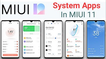 How To Download & Use MIUI 12 System Apps [Security, Weather, Clock & Cleaner] In  MIUI 11 Device