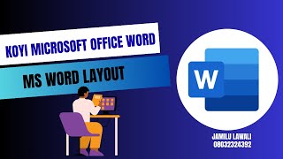Microsoft Office Word Layout