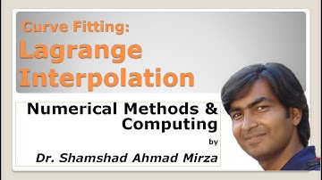 Curve Fitting : Lagrange Interpolation