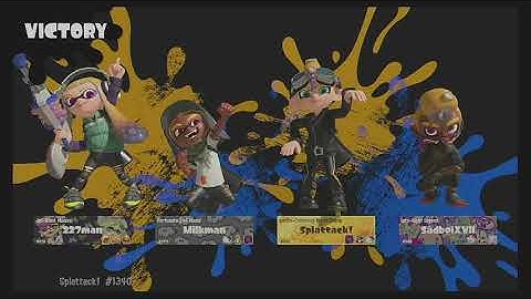 Split Second Tower Control Battles In Splatoon 3 Part#1