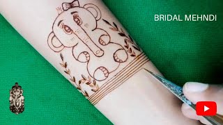 Trending Baby Shower Mehndi Design Latest || Cute Elephant Baby Mehndi Design வளைகாப்பு மெஹந்தி