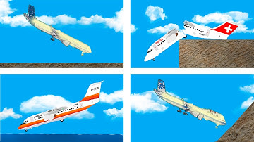 I Crashed Different Planes... And This Is What Happened | Floating Sandbox