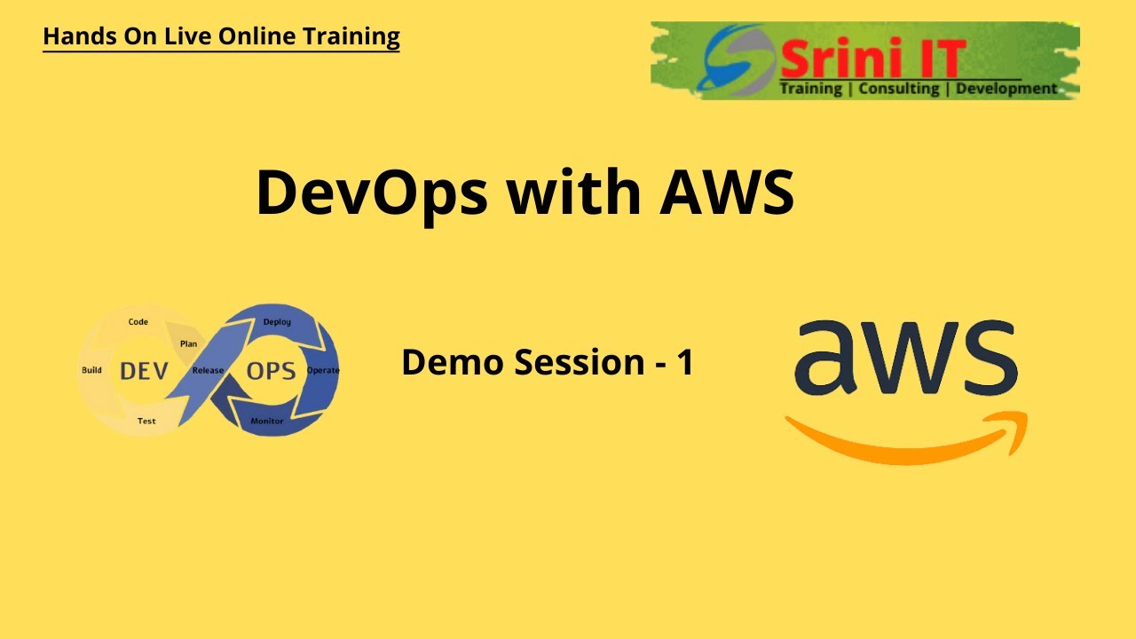 DevOps with AWS | Demo Session -1 | Srini IT - YouTube