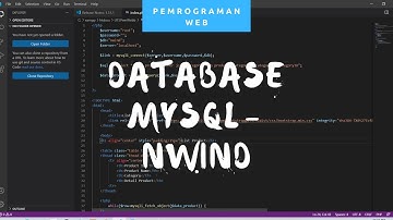 UTS Pemrograman Web - Penggunaan Database NWIND
