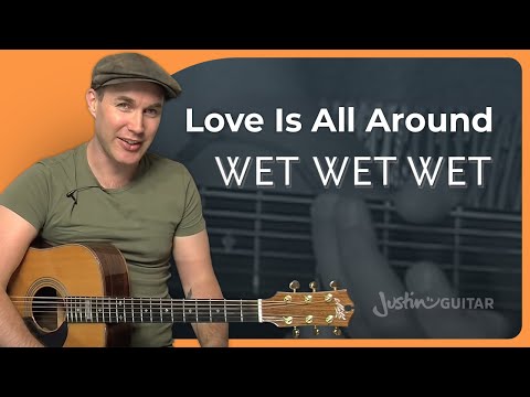 Love Is All Around By Wet Wet Wet | Easy Guitar