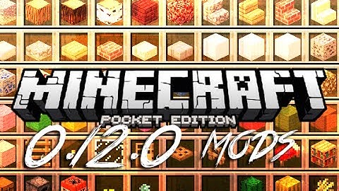 Minecraft Pocket Edition iOS MODS - 0.12.1 COMPATIBLE