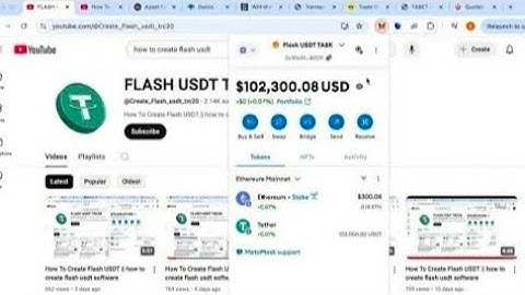How to Create Tradable Flash USDT Tokens | Works on Quotex, Bet365 and Binance