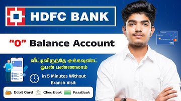 How to Open HDFC Zero Balance Account Online | Step-by-Step Guide 2025 (No Branch Visit Needed