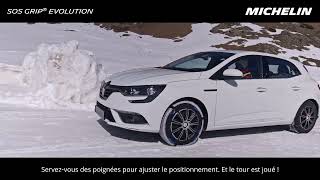 Montage des Chaussettes à neige SOS GRIP EVOLUTION de Michelin - Feu Vert