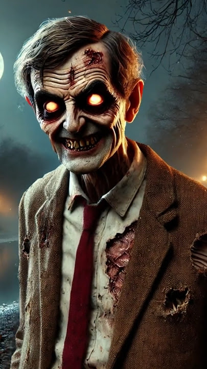 Horror Version of Mr.Bean Characters #scary #creepy #fakesituation #mrbean #horror
