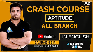 Lecture #2 | NUMBER SYSTEM | APTITUDE | Free Crash Course by Saurabh sir | All Branch...