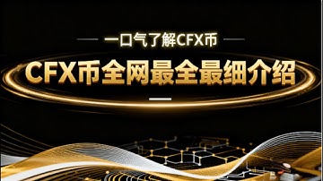 一口气了解CFX：中国合规公链龙头与2025减半风暴下的投资机遇   |   CFX 是什么币