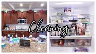 Help me clean my kitchen and fridge! Cleaning, Restocking, & Resetting before Christmas! by Marriage & Motherhood 7,354 views 5 months ago 15 minutes
