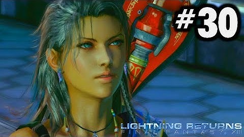Lightning Returns Gameplay Walkthrough Part 30 - Afro Cactair Boss Battle [HD]