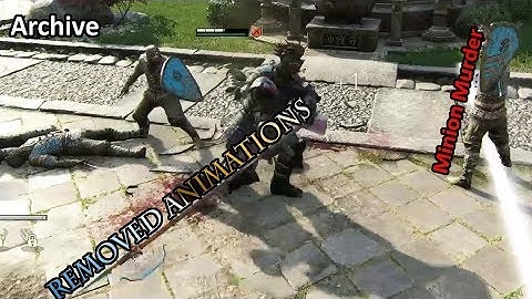 For Honor Soldier Killing Animations - Out of Lock Attacks - Archive for Marching Fire
