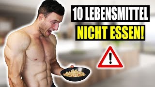 Diese 10 Lebensmittel solltest du nicht essen, wenn du ein Sixpack willst!