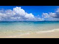 4k Beautiful Tropical Beach at Okinawa. Calming Sea Waves, Nature Sounds, Ocean White Noise to Sleep