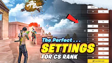 The Perfect “SETTINGS” for “CLASH SQUAD” ll Free fire Best SETTINGS