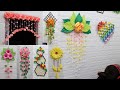 25 Best collection paper flower wall hanging craft ideas