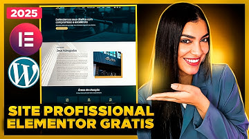 Como Criar um SITE PROFISSIONAL no WordPress com Elementor GRÁTIS em 2025 [Sem Programação]