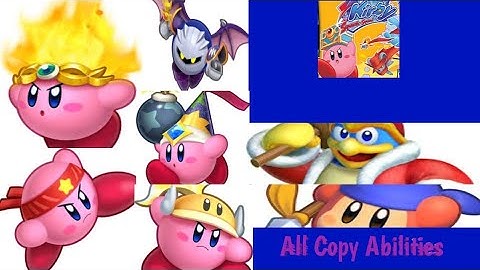 Kirby: Squeak Squad - All Copy Abilities