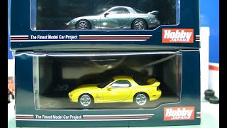 Hobby Japan 1/64 Mazda RX-7 Spirit-R + Bathurst R 開箱
