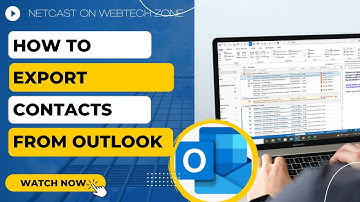How to Export Outlook Contact to Excel | How to Export Contacts From Outlook?