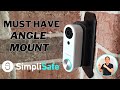 How to Install SimpliSafe Doorbell Wedge Kit - 30 Degree Kit