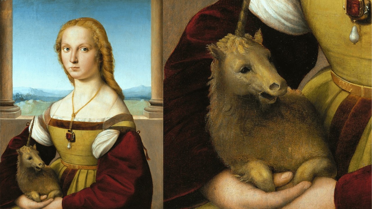 Raphael's Young Woman with a Unicorn: Symbolism and Artistic Transformation