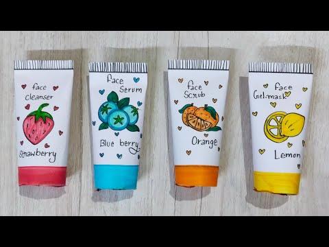 🥰 DIY 😍 Cute Facial Kit 😃 Handmade 🙌 Paper Craft 😱 | Kashish Tanwar Art