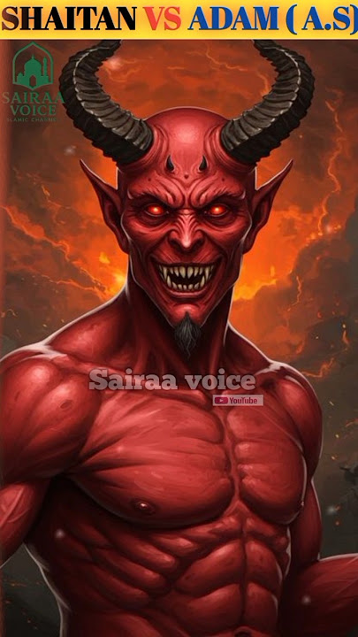 Shatain VS Adam (A.S) #motivation #islmaicvidoes #viralvideo @sairaa445