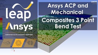 Composite 3 Point Bend Test using Ansys Mechanical & Ansys Composite PrepPost (ACP)