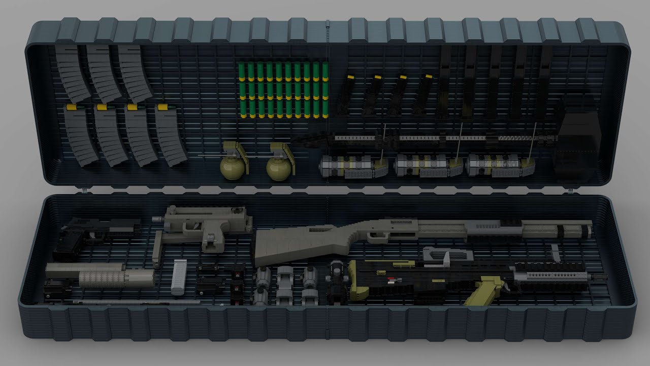 Custom Lego Gun MOC: Operator Cases [R6S] - YouTube