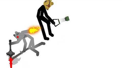 Mr stitchy vs robo pig | Stick Nodes