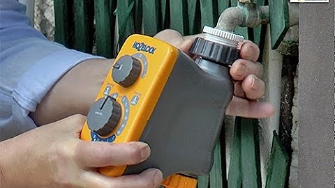 PRACTICAL AND TECHNICAL TEST OF A VERY SIMPLE WATERING PROGRAMMER