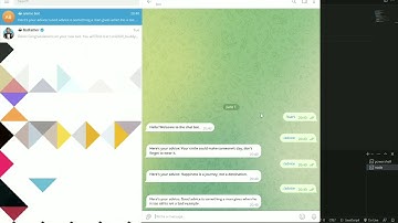 how to create a telegram chat bot using node js