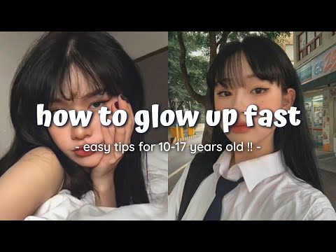 How To Glow Up Fast for 13-17 years old 🌷✨ | simple and easy ways !!