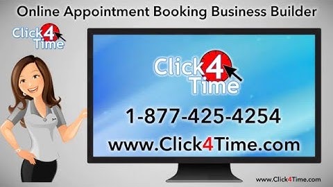 Click4Time - Free Online Appointment Booking and Scheduling Software, The Best Choice