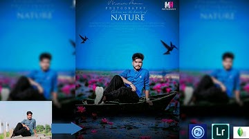 Background change manipulation tutorial | Tapash Edit | PS Toch | lightroom cc | Snapseed