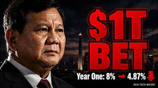 Indonesia's $1 Trillion Bet: Prabowo Year One, 8% vs 4.87% Reality