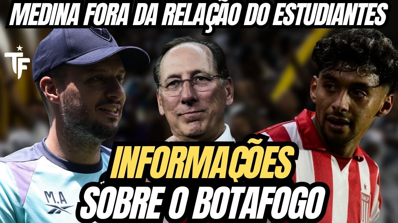 🚨MEDINA NÃO FOI RELACIONADO PARA JOGO DO ESTUDIANTES | NEGOCIAÇÃO DEPENDE DE TRANSFER BAN | ANSELMI